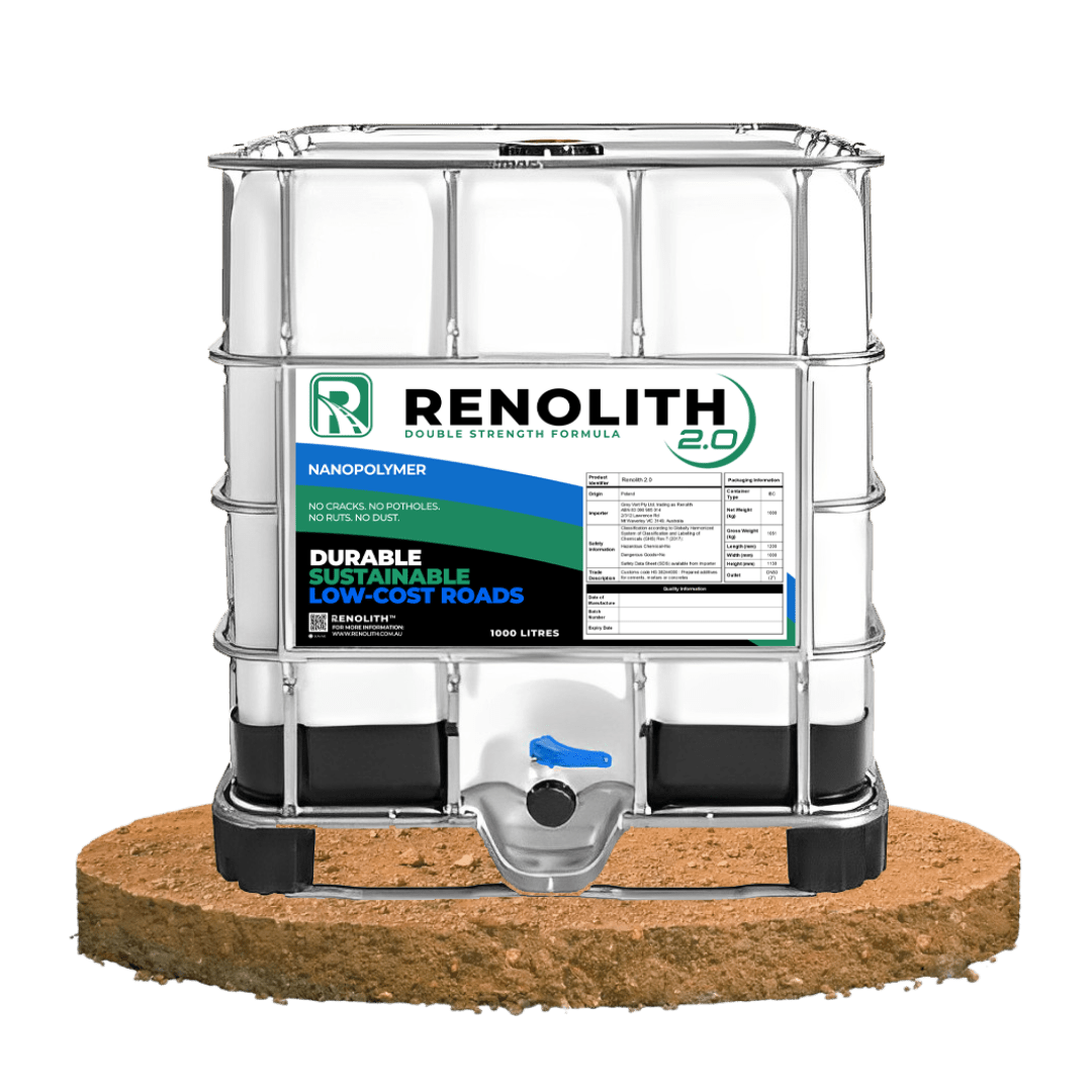Renolith soil stabilization
