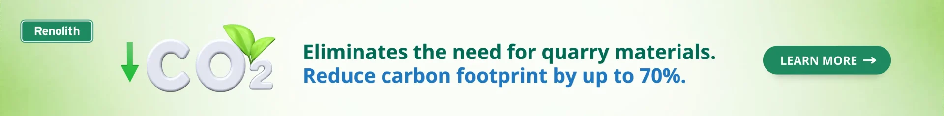 Reducing carbon footprint