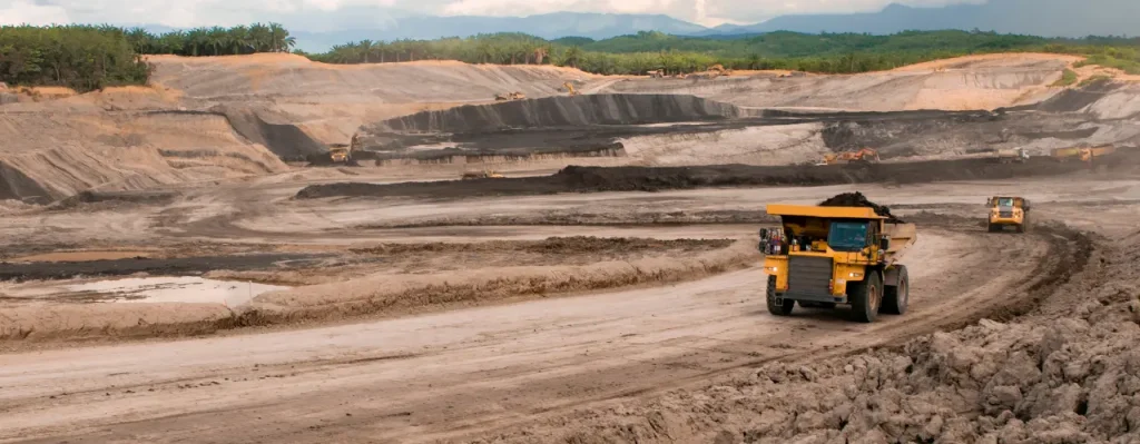 A picture of a haul roads