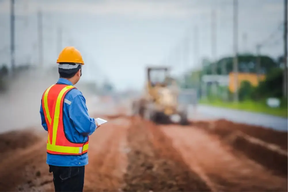In-situ stabilisation -Engineers conduct a thorough evaluation of the project site to assess soil composition, moisture content, and other relevant factors.