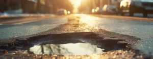 dangers of potholes